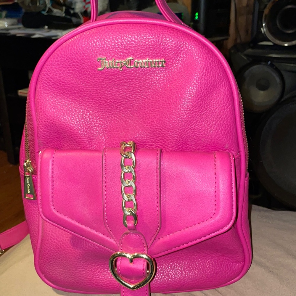 Pink juicy couture purse/backpack